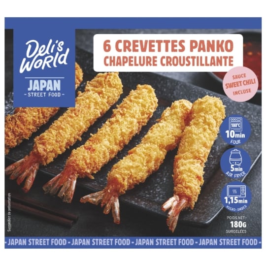 Crevettes Panko DELI'S WORLD