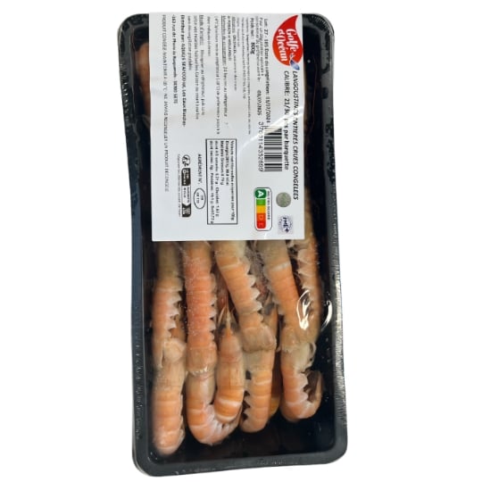 Langoustines Entière Crues GOLFE ET OCEAN