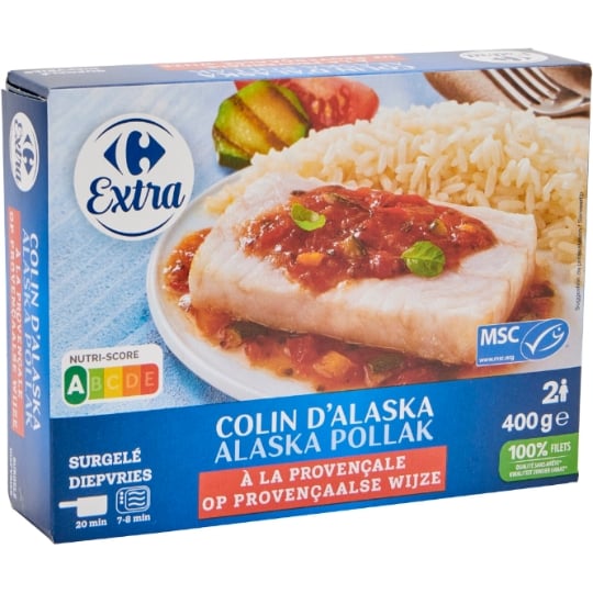 Colin d'Alaska à la provençale CARREFOUR EXTRA
