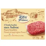 Steaks hachés Aubrac façon bouchère REFLETS DE FRANCE