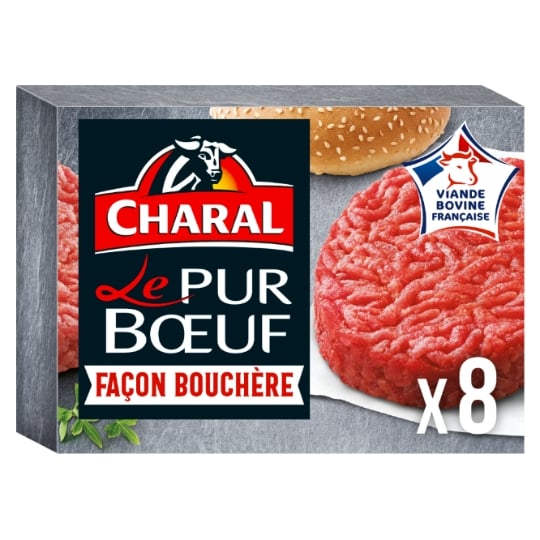 Steak Haché Pur Bœuf Façon Bouchère CHARAL