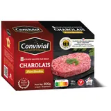 Steaks hachés pur bœuf 15% MG CONVIVIAL