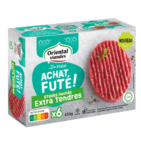 Steaks Hachés Extra Tendres Halal ORIENTAL VIANDES