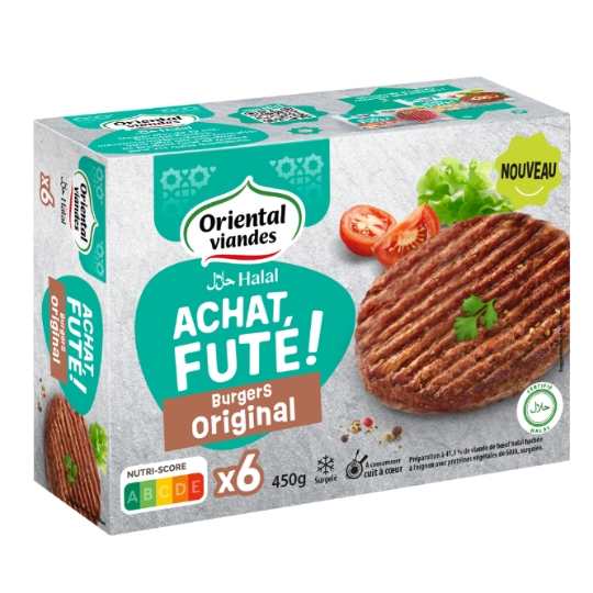 Burgers Original Halal ORIENTAL VIANDES