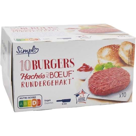 Hachés au bœuf SIMPL