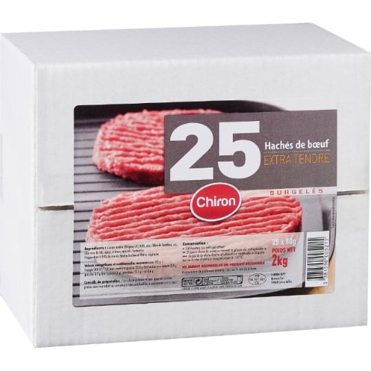 Haché de bœuf extra tendre