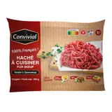 Viande Haché à Cuisiner Pur Boeuf Tendre & Savoureux CONVIVIAL