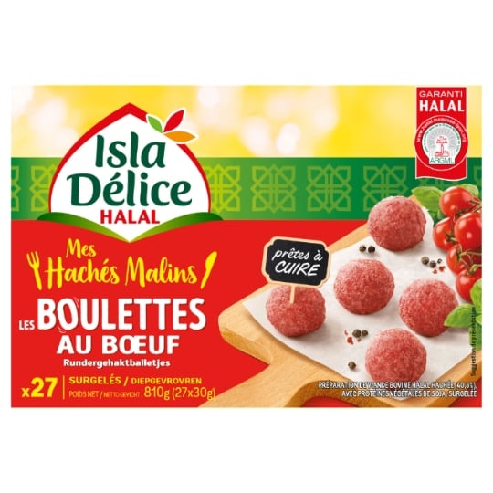 Boulette de bœuf  Halal ISLA DELICE