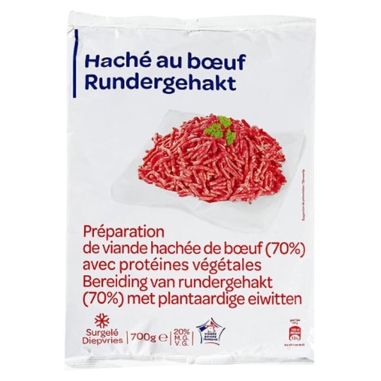 Haché  au bœuf 20% MG