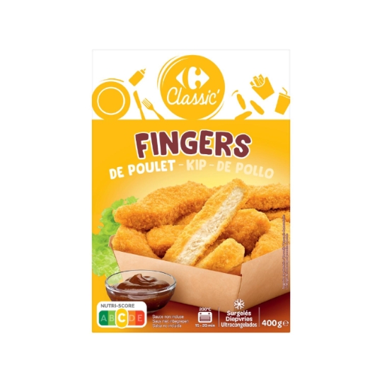 Fingers de poulet CARREFOUR CLASSIC'