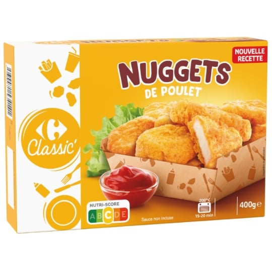 nuggets de poulet CARREFOUR CLASSIC'
