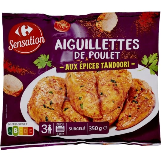 aiguillettes de poulet aux épices tandoori CARREFOUR SENSATION
