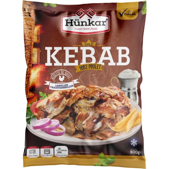 Kebab 100% Poulet Halal HUNKAR