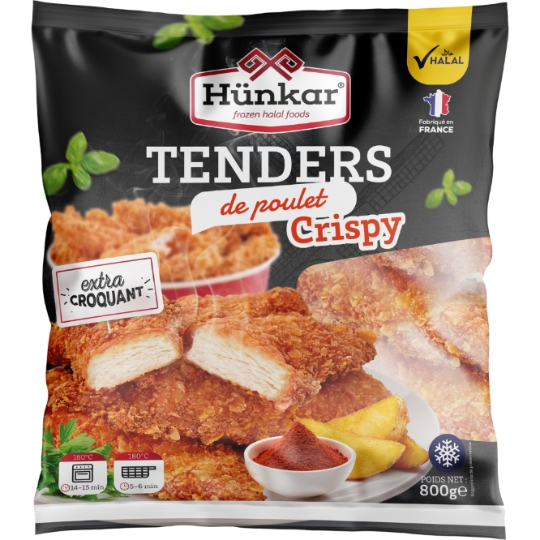 Aiguillettes de Poulet Tenders Crispy HUNKAR