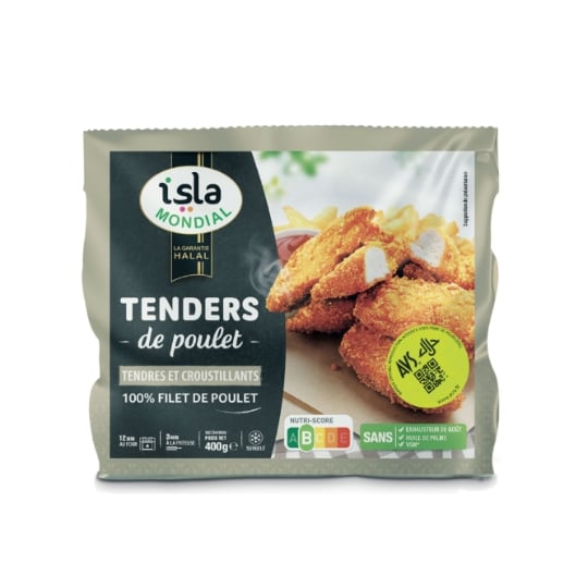Tenders de poulet Halal ILSA MONDIAL