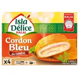 Cordons bleus halal de volaille ISLA DELICE