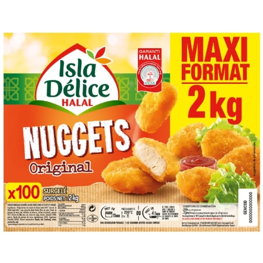 Nuggets halal volaille ISLA DELICE