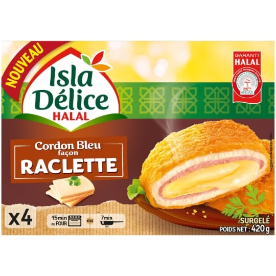 Cordon Bleu Façon Raclette ISLA DELICE