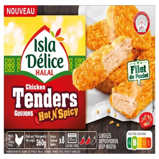 Tenders Hot & Spicy Halal ISLA DELICE
