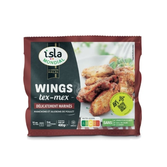 Wings Tex Mex Halal ISLA MONDIAL