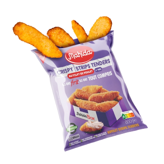 Tenders Crispy Strips au Filet de Poulet Halal MAHIDA