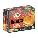 Burgers halal de poulet ORIENTAL VIANDES