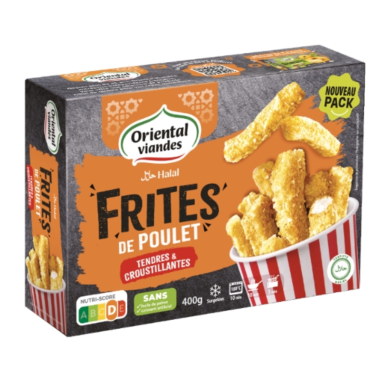 Frites de Poulet Halal ORIENTAL VIANDES