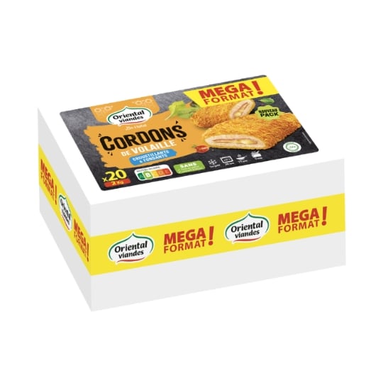 Cordons de Volaille Halal ORIENTAL VIANDES
