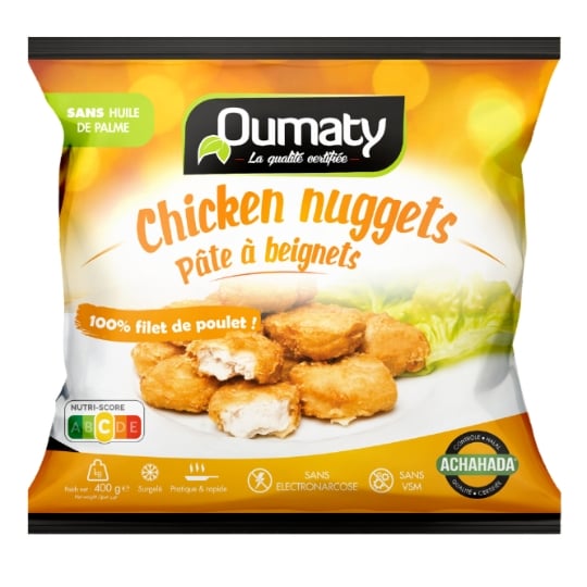 Nuggets de Poulet Pâte à Beignets Halal OUMATY