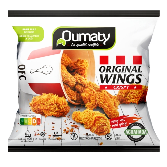 Wings Crispy Very Hot and Spicy Halal OUMATY