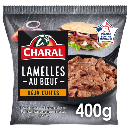 Lamelles au Boeuf Cuites CHARAL