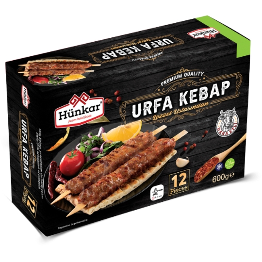 Kebab Urfa Bœuf Halal Surgelé HUNKAR