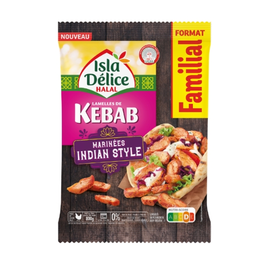 Kebab Marinées Indian Style Halal ISLA DELICE