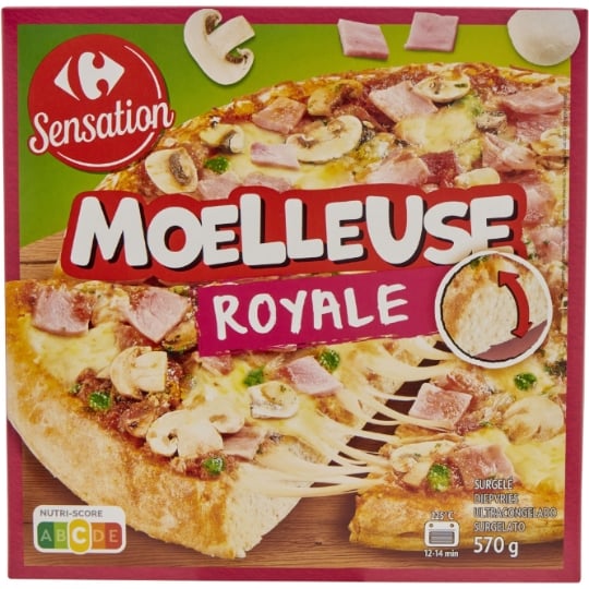 Pizza moelleuse Royale CARREFOUR SENSATION