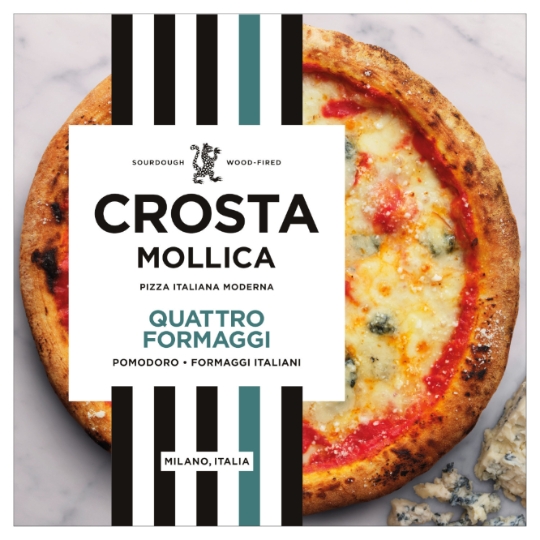 Pizza Quattro Formaggi Sourdough Wood-Fired CROSTA MOLLICA