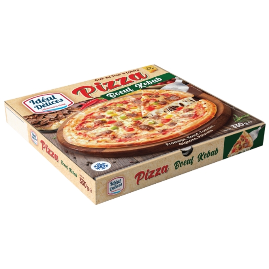 Pizza kebab bœuf  IDEAL DELICES