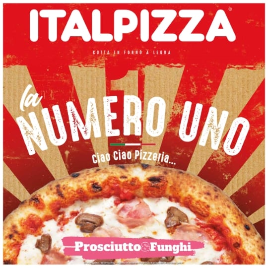 Pizza Numero Uno Prosciutto & Funghi ITALPIZZA