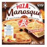 Pizza 3 fromages Label Rouge LA PIZZA DE MANOSQUE