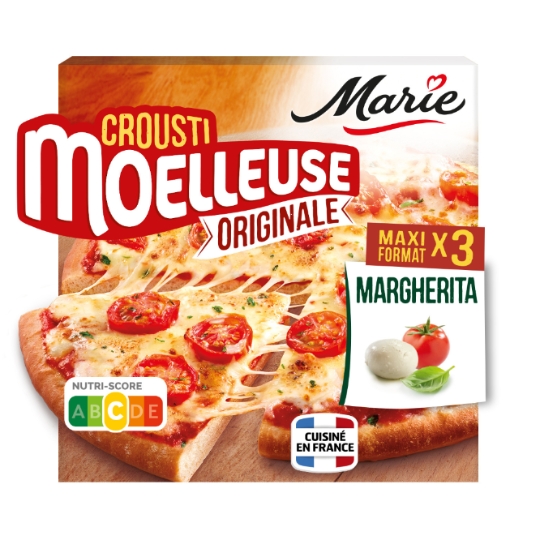 Pizza Margherita mozzarella tomates MARIE