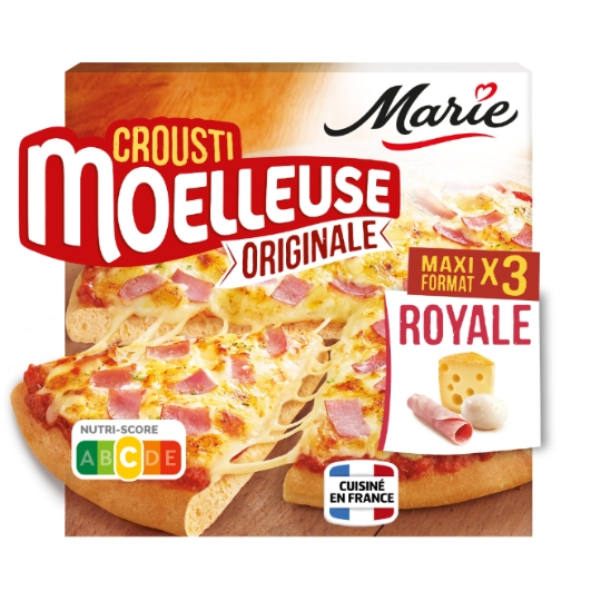 Pizza jambon/fromages Crousti Moelleuse MARIE