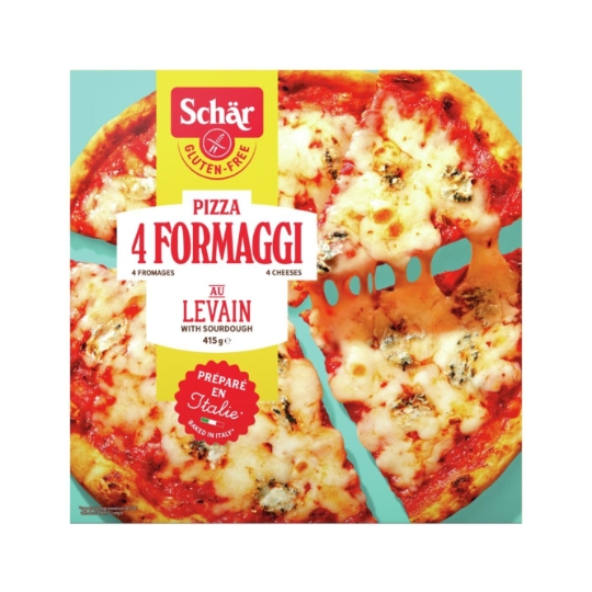 Pizza Sans gluten/4 fromages SCHAR