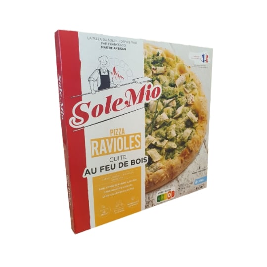 Pizza aux ravioles SOLE MIO