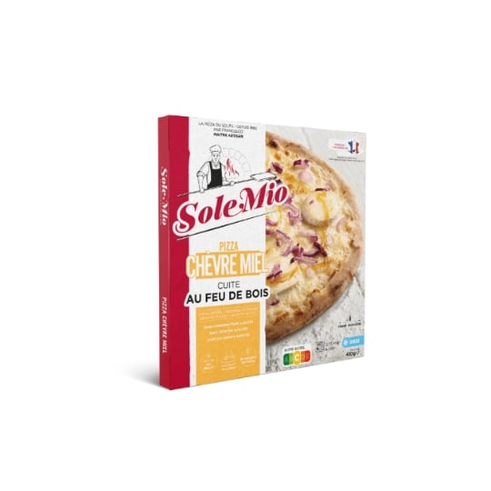 Pizza Chèvre Miel Cuite au Feu de Bois SOLE MIO