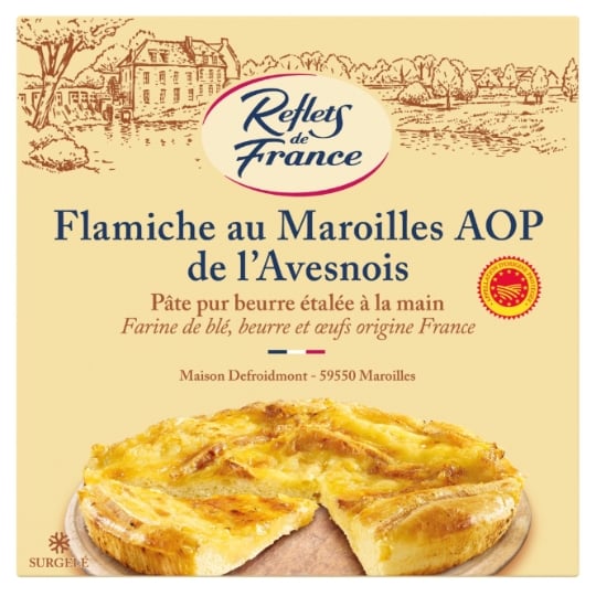 Flamiche au Maroilles REFLETS DE FRANCE