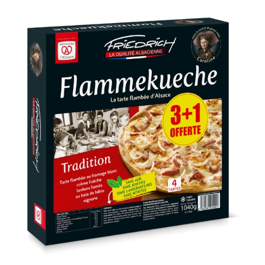 Tarte Flambée d'alsace FRIEDRICH LA TARTE FLAMBEE COMME ON L'AIME