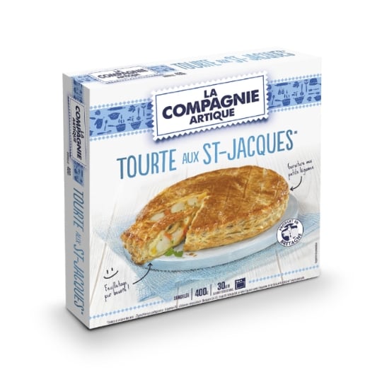 Tourte St-Jacques LA COMPAGNIE ARTIQUE