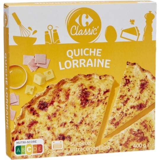 Quiche lorraine CARREFOUR CLASSIC'