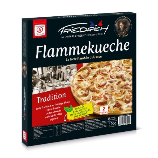 Tarte Flambée d'alsace FRIEDRICH LA TARTE FLAMBEE COMME ON L'AIME