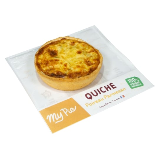 Quiche Poireau Parmesan MY PIE