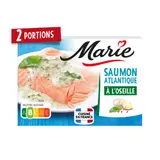 Plats cuisinés saumon/sauce oseille MARIE